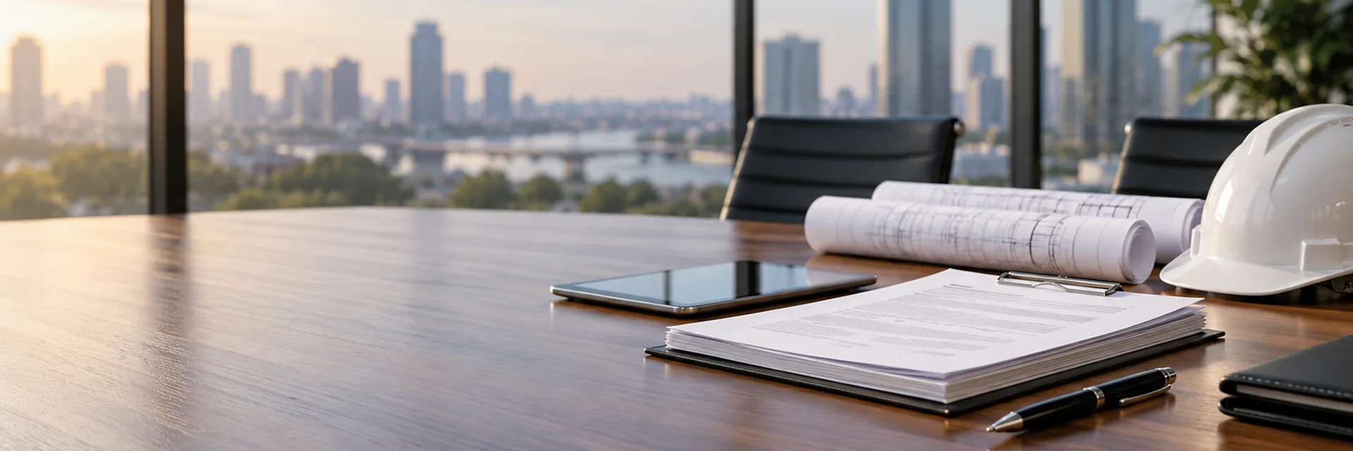Hands signing a contract document across a desk — NSCB contractor license bond for Nevada